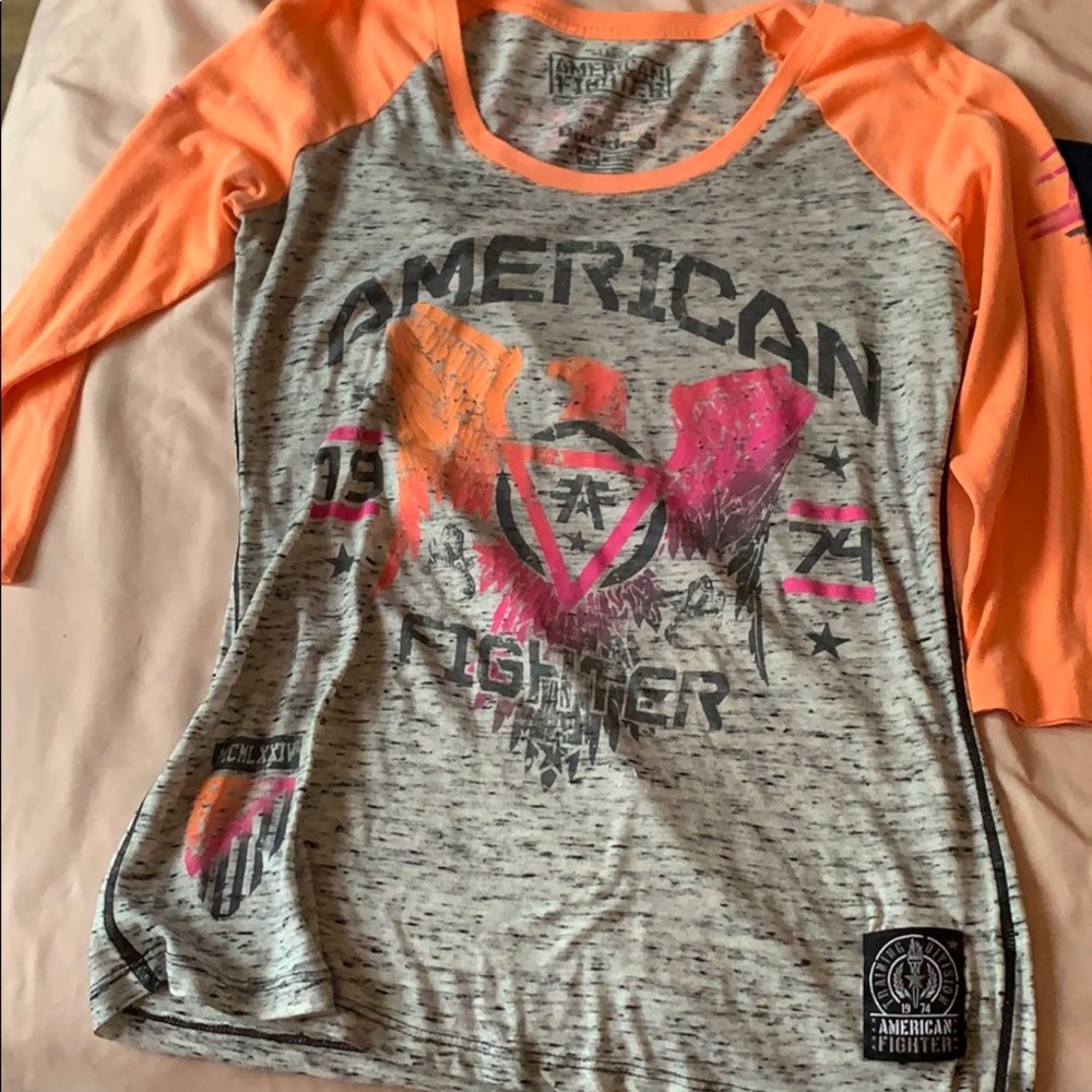 American fighter shirt